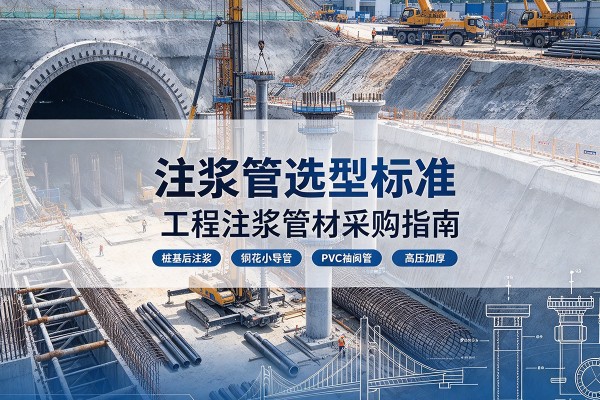 罗源注浆管选型标准